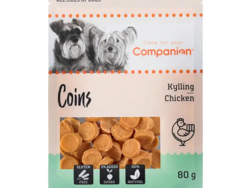 Companion Coins Chicken M/Kylling 80g