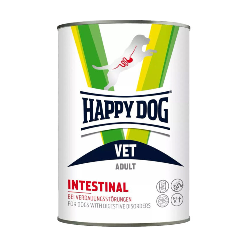 Happy Dog Vet Diæt Intestinal (Mave- & Fordøjelsesproblemer) Vådfoder 400g
