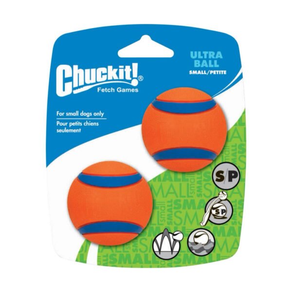 Chuckit Bold Ultra Ball Gummibolde 2 stk/pk - Image 2