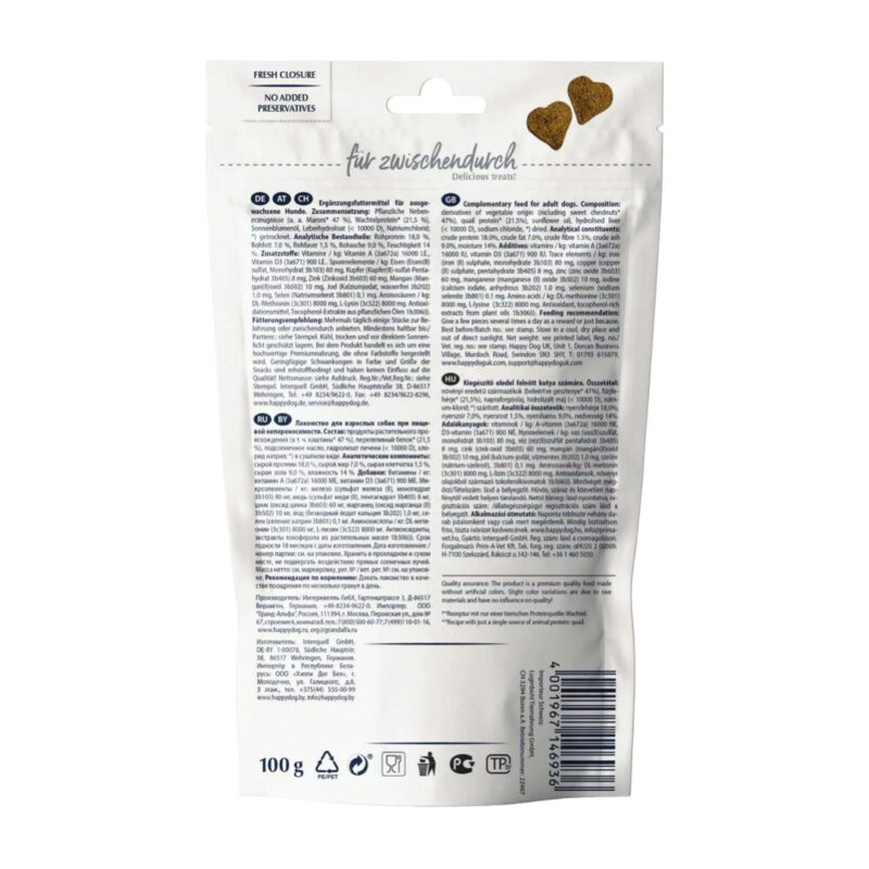 Happy Dog Vet Prøvepakke Hyper-Sensitivity (Foderallergi/intolerance) - Image 6