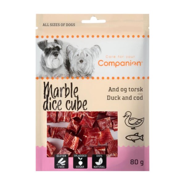 Companion Marble Dice Cube And & Torsk 80g