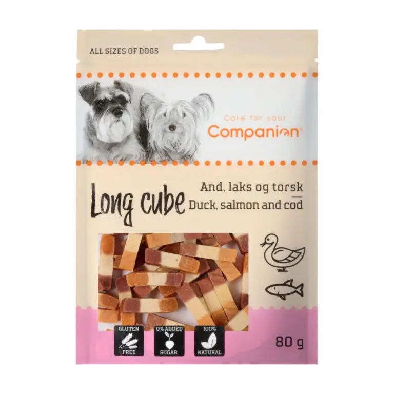 Companion Long Cube And, Laks & Torsk 80g
