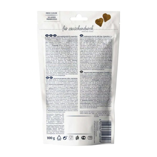 Happy Dog Vet Diæt Skin Protect Snack (Sensitiv hud)100g - Image 2