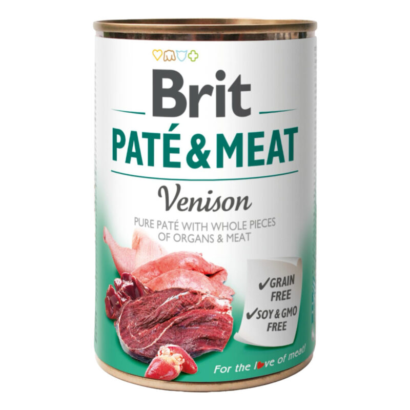 Brit Pate & Meat Venison M/ Vildt 400g