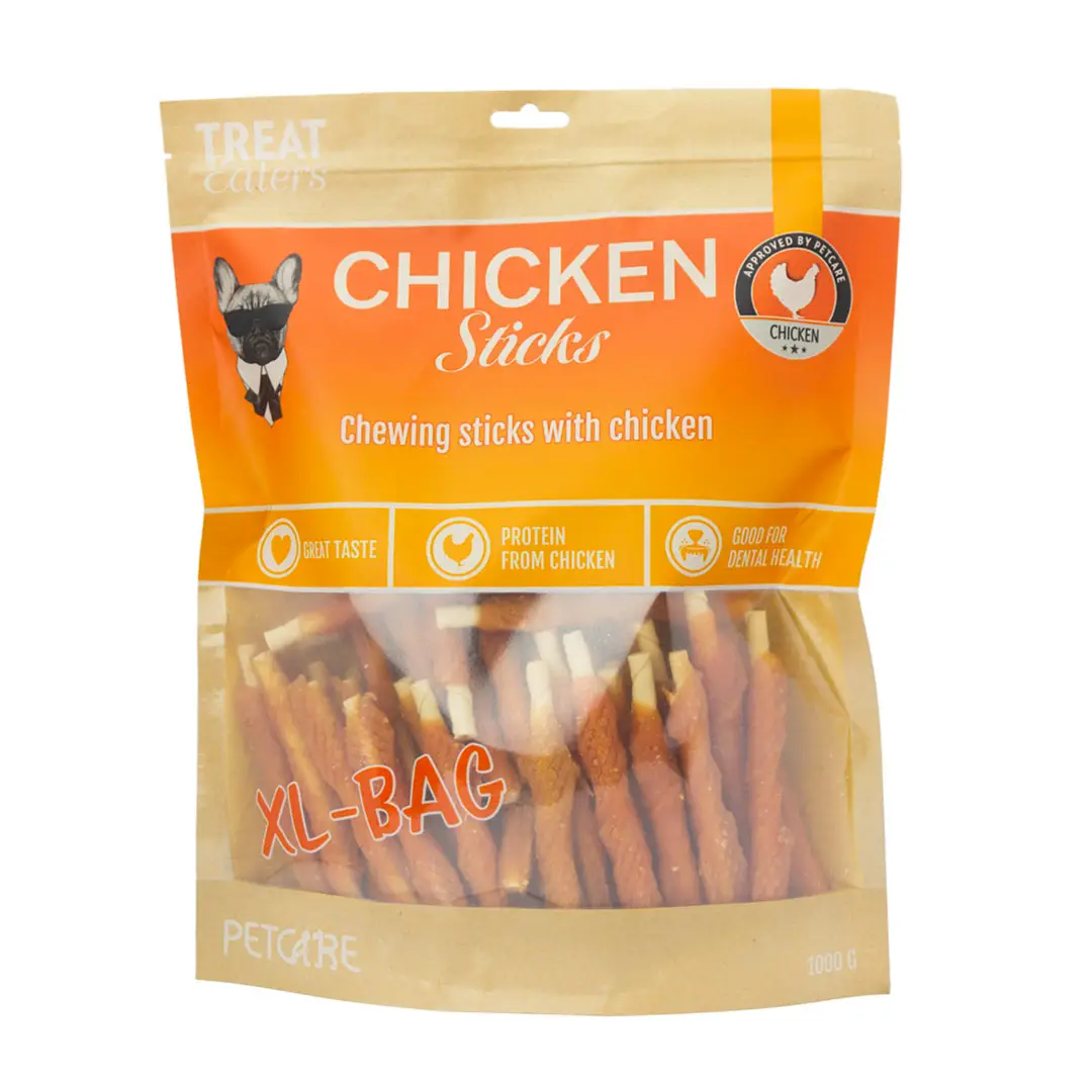 Treateaters No-Hide Tyggepinde M/Kylling XXL Økonomikøb 1 kg
