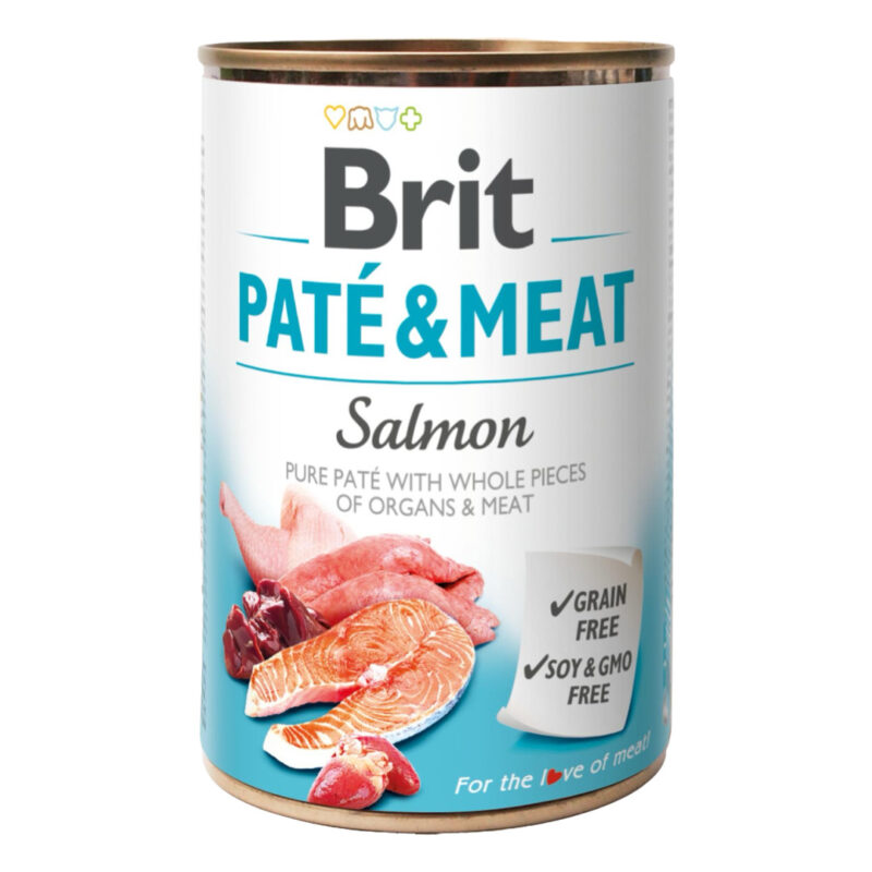 Brit Pate & Meat Salmon M/ Laks 400g