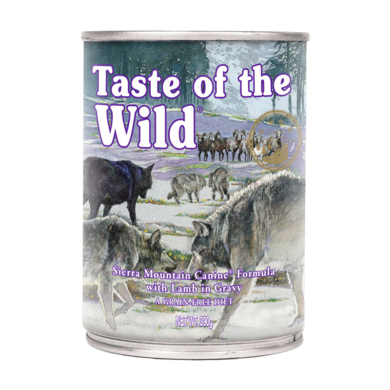 Taste of the Wild Sierra Mountain M/ Lam 390 g