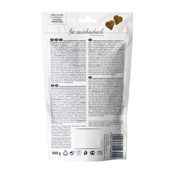 Happy Dog Vet Diæt Mobility Snack (Ledproblemer) 100g - Image 2
