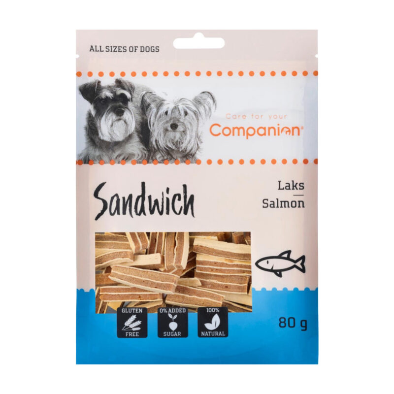 Companion Salmon Sandwich M/ Laks 80g