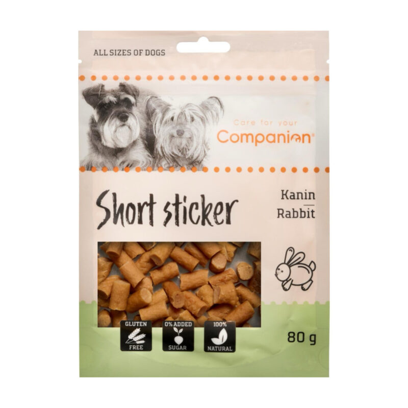 Companion Short Sticker M/Kanin 80g