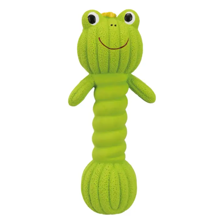 Trixie Latex Frø Håndvægt Pivdyr Hundelegetøj
