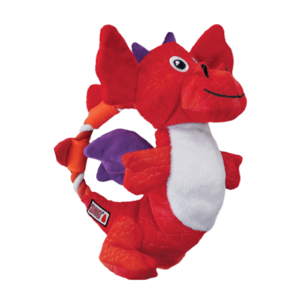 KONG Dragon Knots Drage Medium/Large Hundelegetøj - Image 3