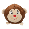 Trixie Rund Plysabe M/Memoryfoam Hundelegetøj