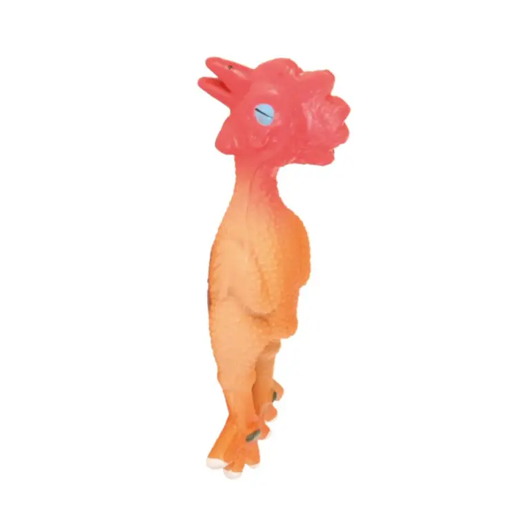 Trixie Latex Mini Høne M/Piv Hundelegetøj