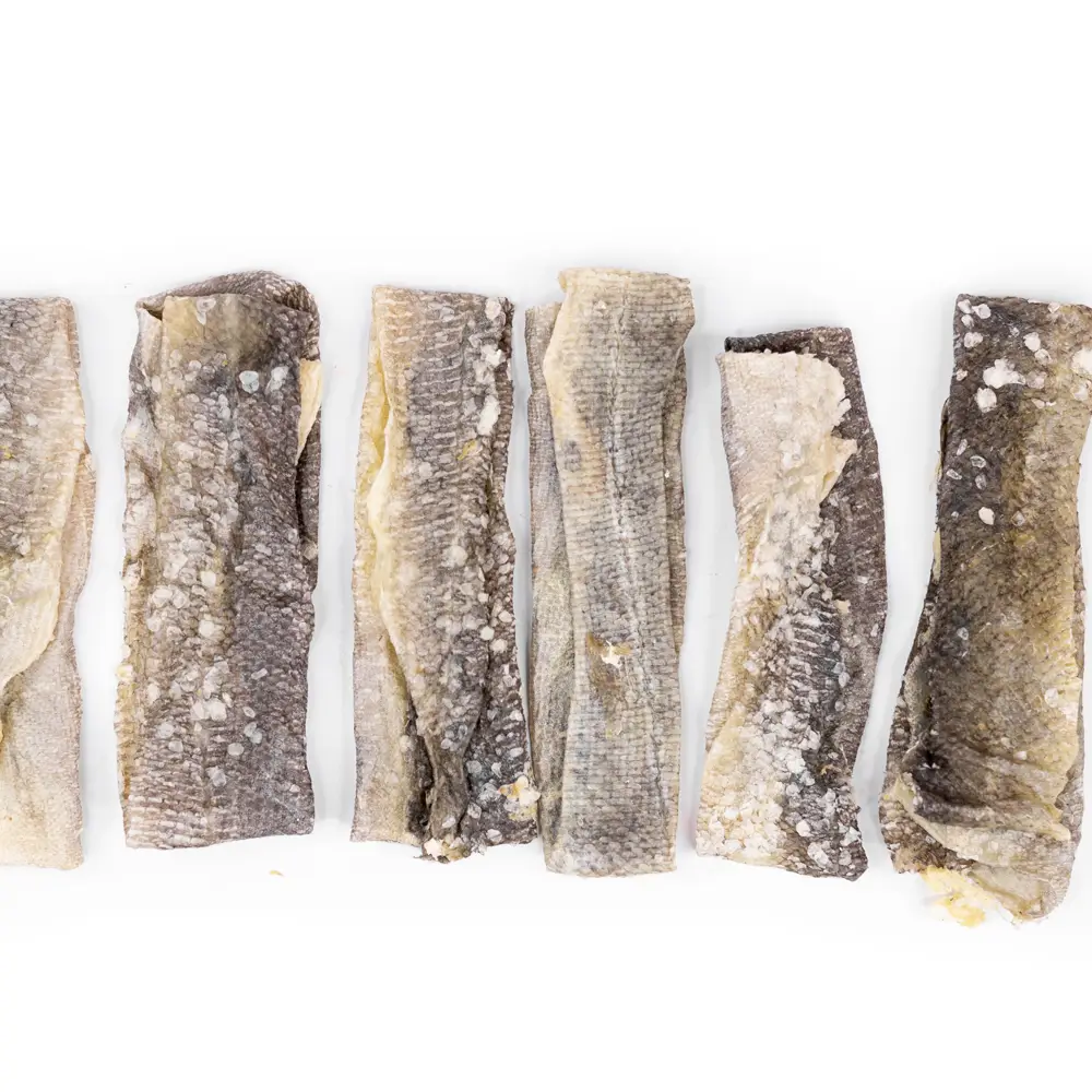 Snack'It Natursnack Tørret Torskeskind 250 g - Billede 4