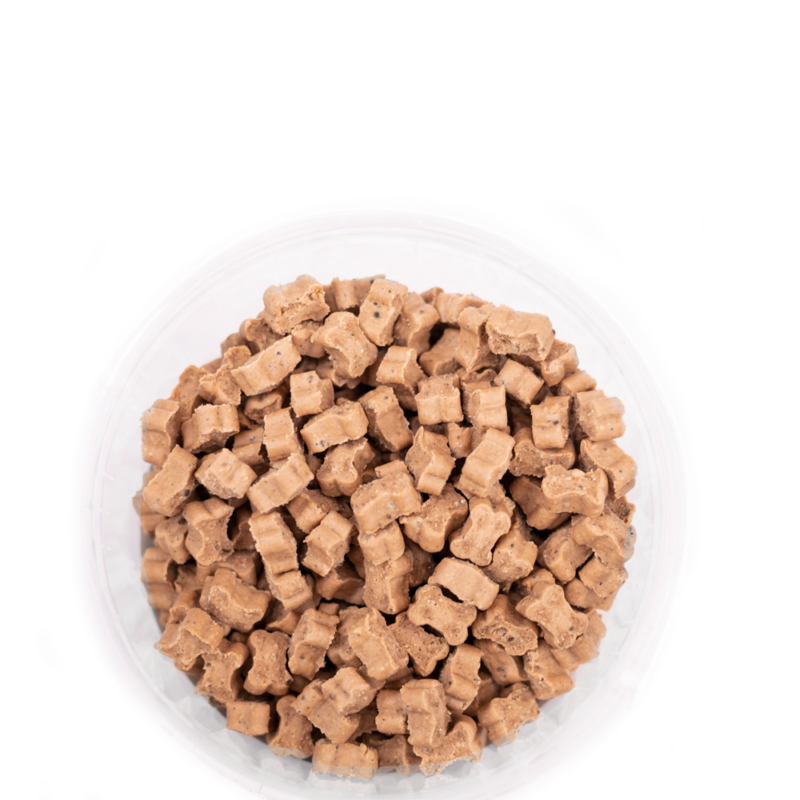 Snack'It Kornfrie Semi-Moist Mini Bones M/Laks 500 g - Image 2