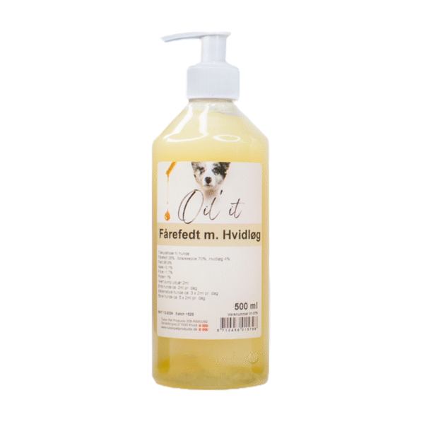 Oil'It Duo Fårefedt / Hvidløg 500 ml