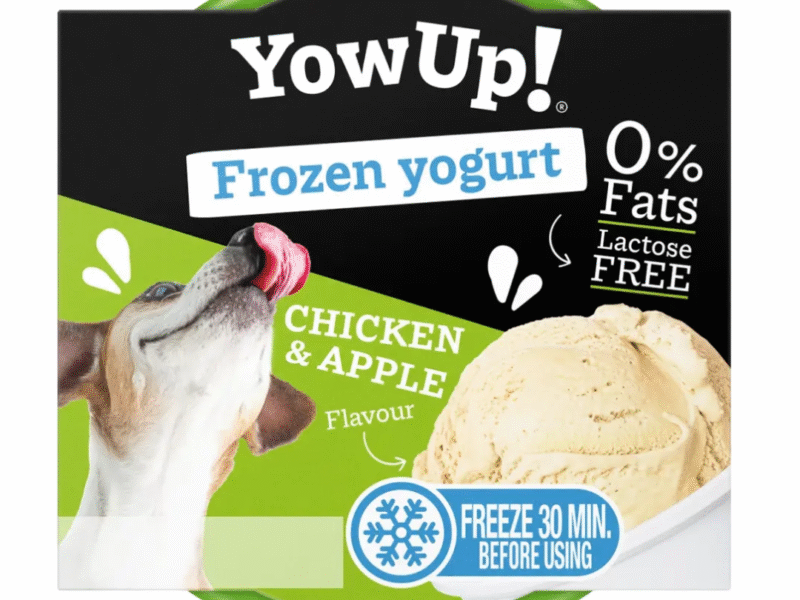 YowUp! Frozen Yogurt Hundeis Kylling & Æblesmag 110g