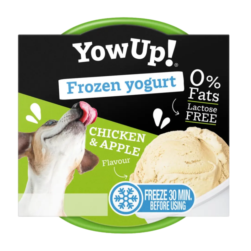 YowUp! Frozen Yogurt Hundeis Kylling & Æblesmag 110g