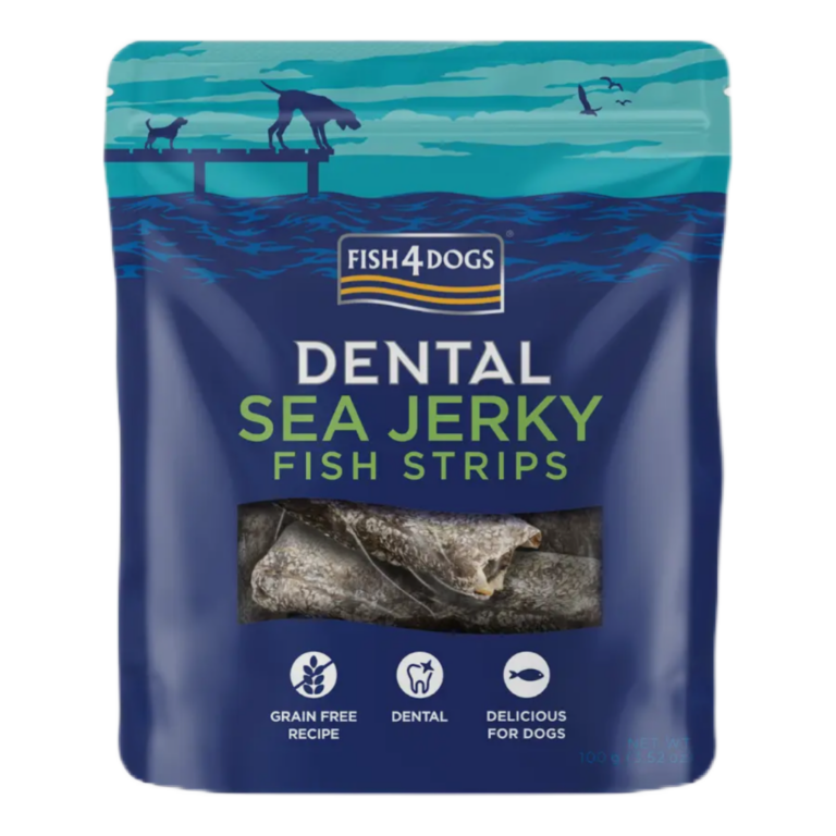Fish4dogs Dental Sea Jerky - Fish Strips 100 g