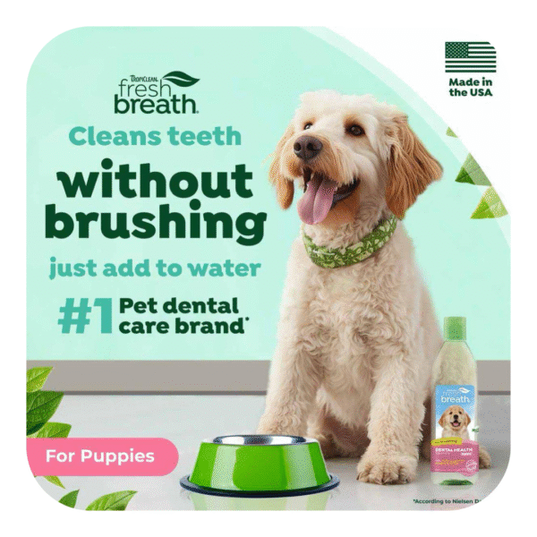 Tropiclean Fresh Breath Puppy Solution 473 ml - Image 5