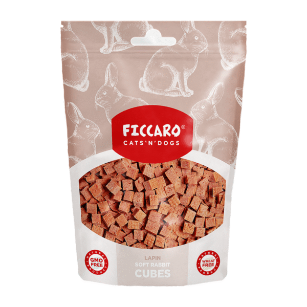 Ficcaro Godbidder Soft Cubes Kanin 100 g