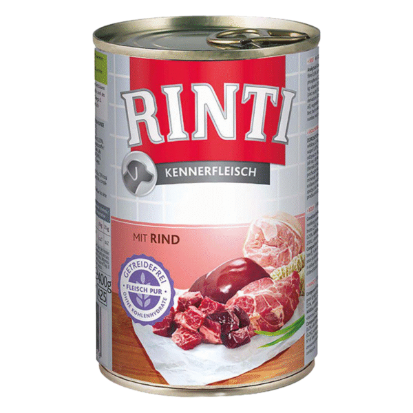 Rinti Vådfoder Dåse M/Oksekød 400 g