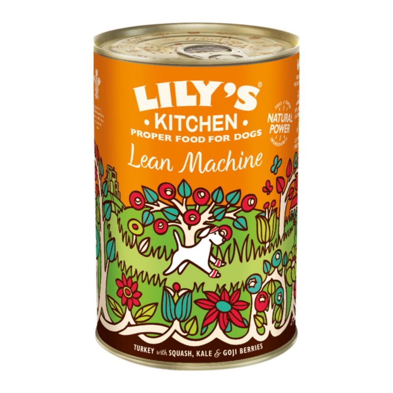 Lily's Kitchen Lean Machine Tin Luksus Vådfoder M/Kalkun 400 g