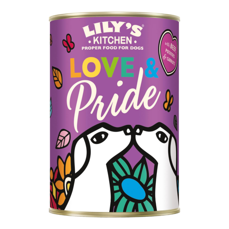 Lily's Kitchen Love & Pride M/Oksekød 400 g - Limited Edition