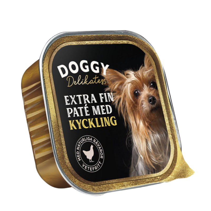 Doggy Delikatess Kødpate M/Kylling 150 g