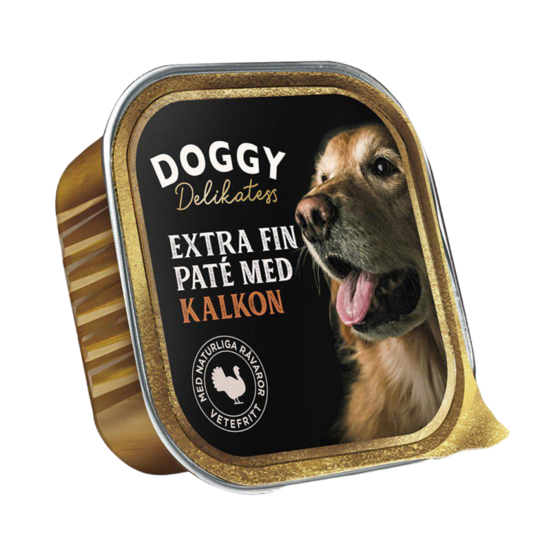 Doggy Delikatess Kødpate M/Kalkun 150 g