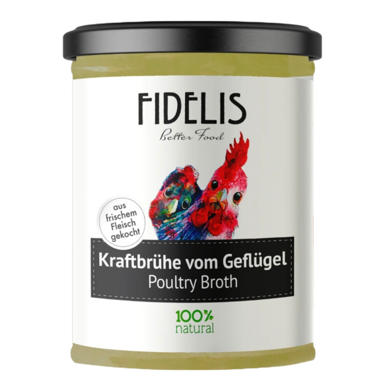 Sanadog Poultry Bone Broth Fjerkræ Bouillon 485 ml.
