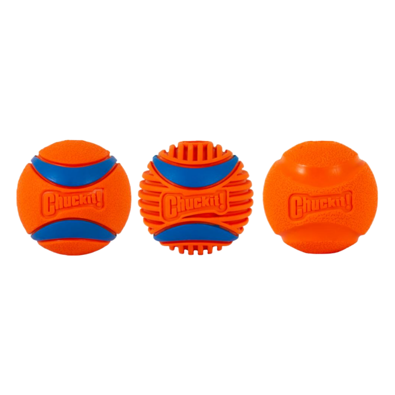 Chuckit Bold Fetch Medley Gummibolde 3 stk/pk.