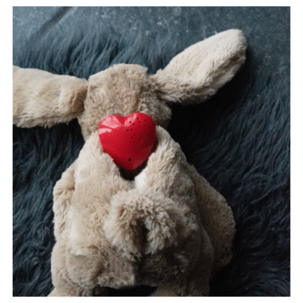 Cozy Dog Heartbeat Brun Plyskanin Med Hjerterytme Hundelegetøj - Image 2