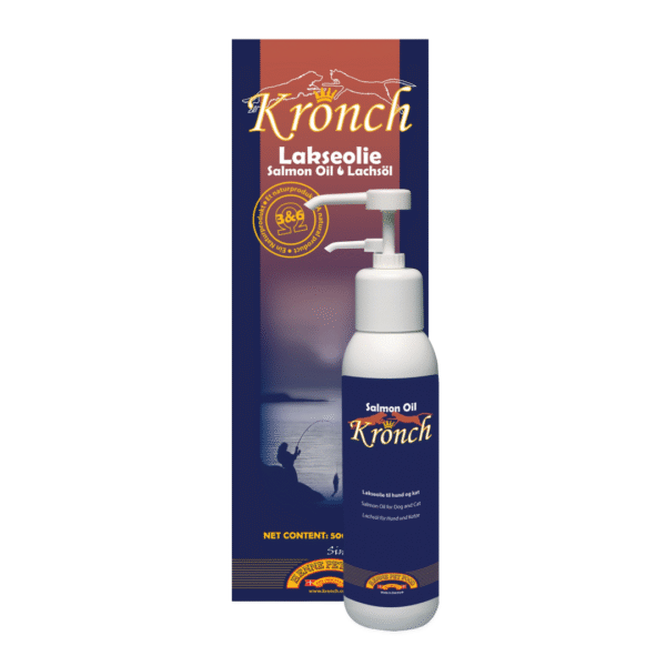 Henne Pet Food Kronch Lakseolie 500 ml