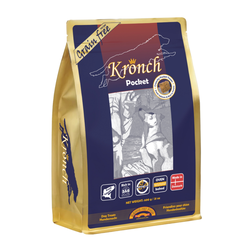 Henne Pet Food Kronch Pocket Snack 600g