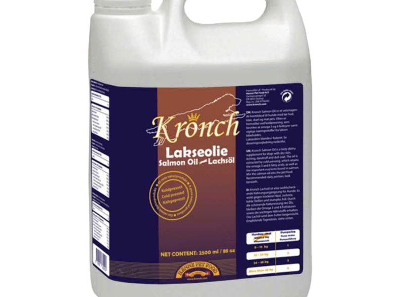 Henne Pet Food Kronch Lakseolie 2500 ml