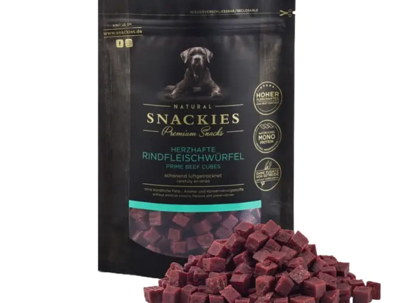 Snackies Lufttørret Oksetern Hundegodbidder 170 g