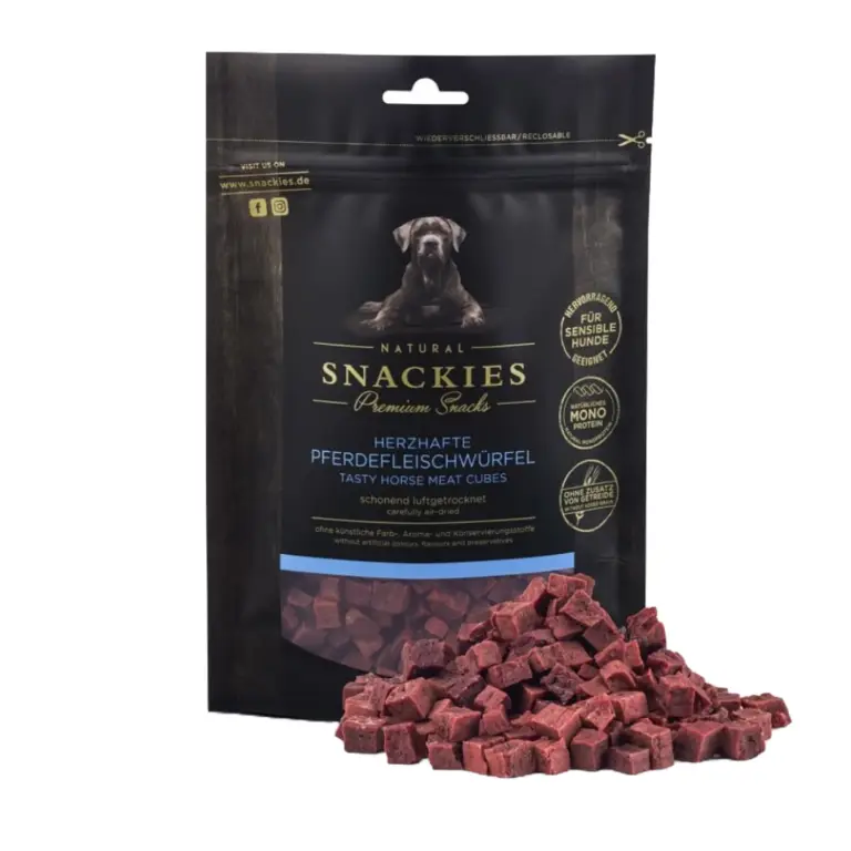 Snackies Lufttørret Hestetern Hundegodbidder 170 g