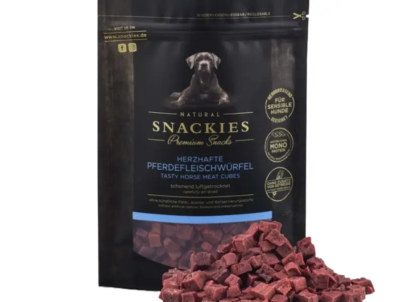 Snackies Lufttørret Hestetern Hundegodbidder 170 g