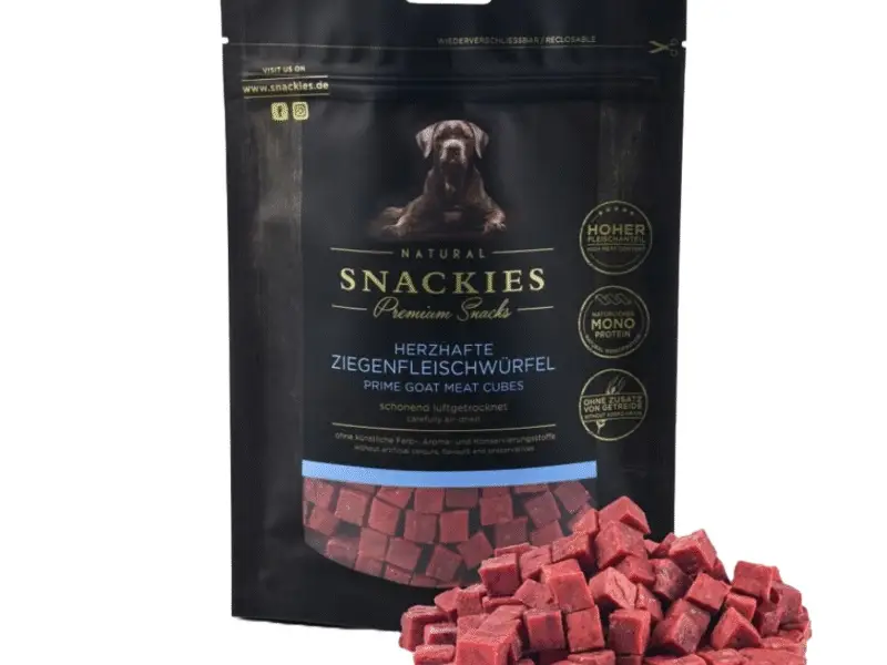Snackies Lufttørret Gedetern Hundegodbidder 170 g