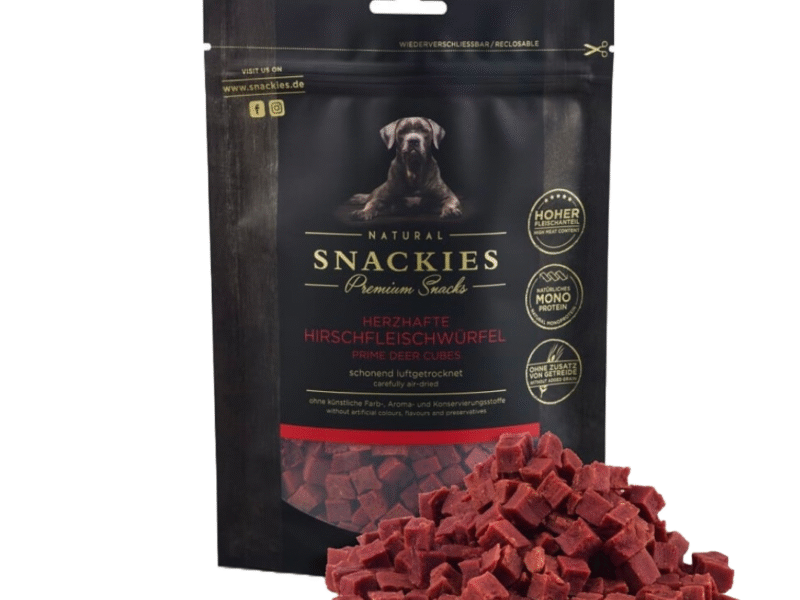 Snackies Lufttørret Rådyrtern Hundegodbidder 170 g