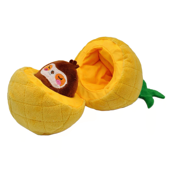 Hugsmart Puzzle Hunter Pineapple Fun Hundelegetøj - Billede 2