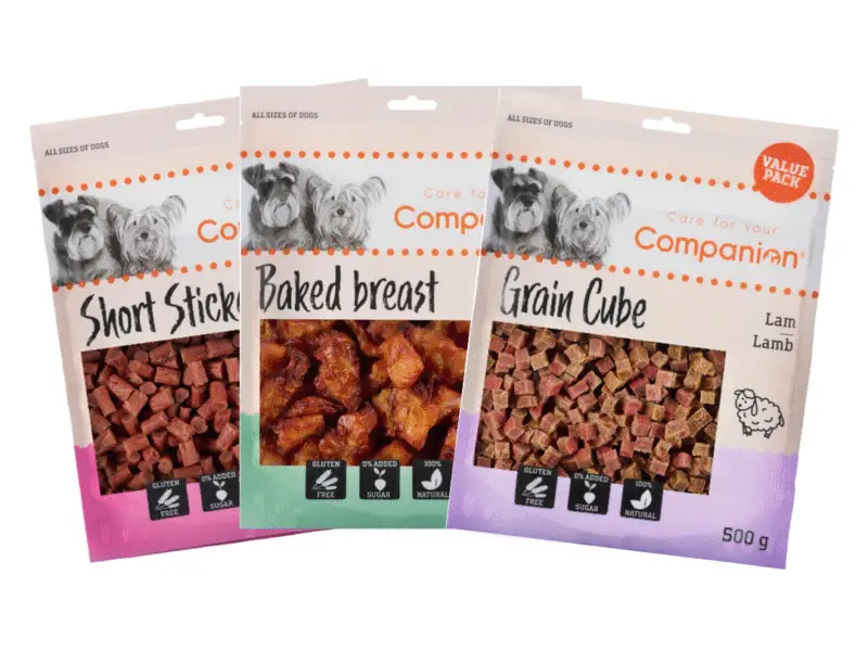 Companion Godbidder Tilbud - 3 x 500 g Økonomikøb