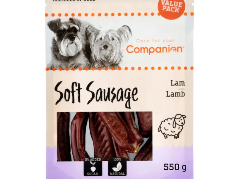 Companion Value Pack Soft Sausage M/Lam Økonomikøb 500g