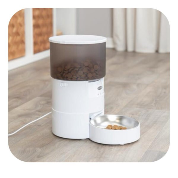 Trixie TX-S Smart Automatisk Foderautomat Hvid 3,0 liter - Image 6