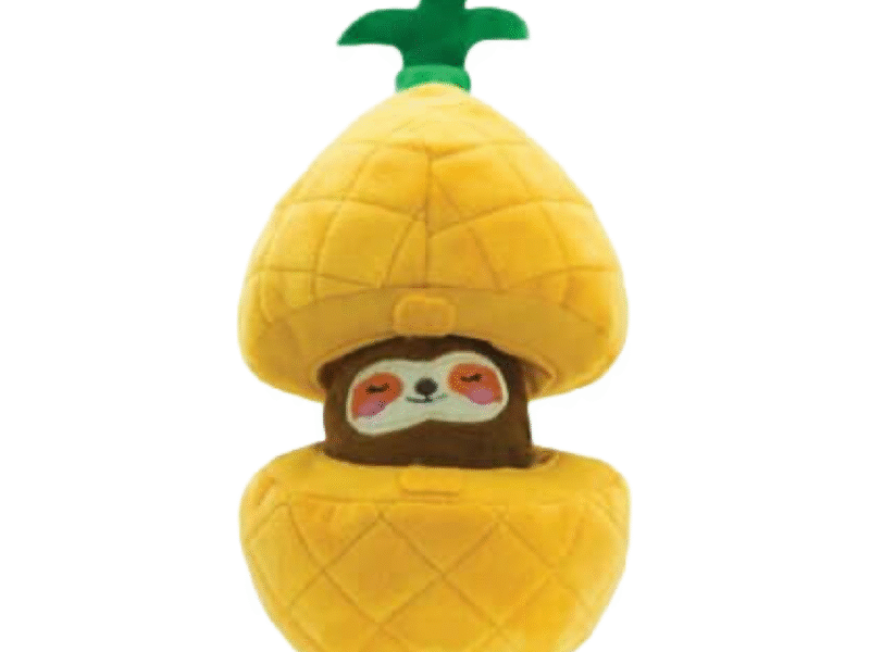 Hugsmart Puzzle Hunter Pineapple Fun Hundelegetøj