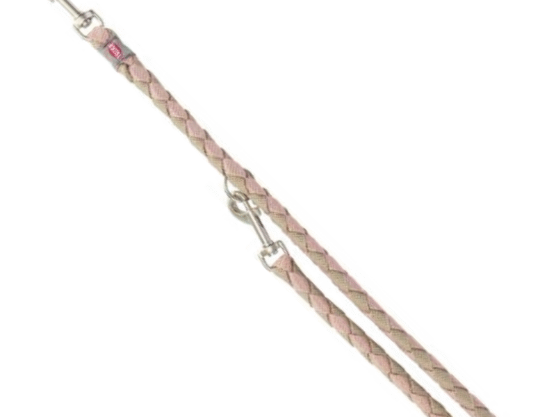 Trixie Cavo Rund Flettet Nylonline Dobbelt Blush/Sand