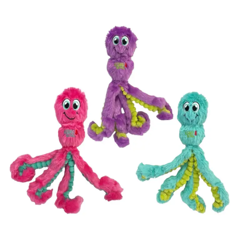 KONG Wubba Blæksprutte Small Hundelegetøj