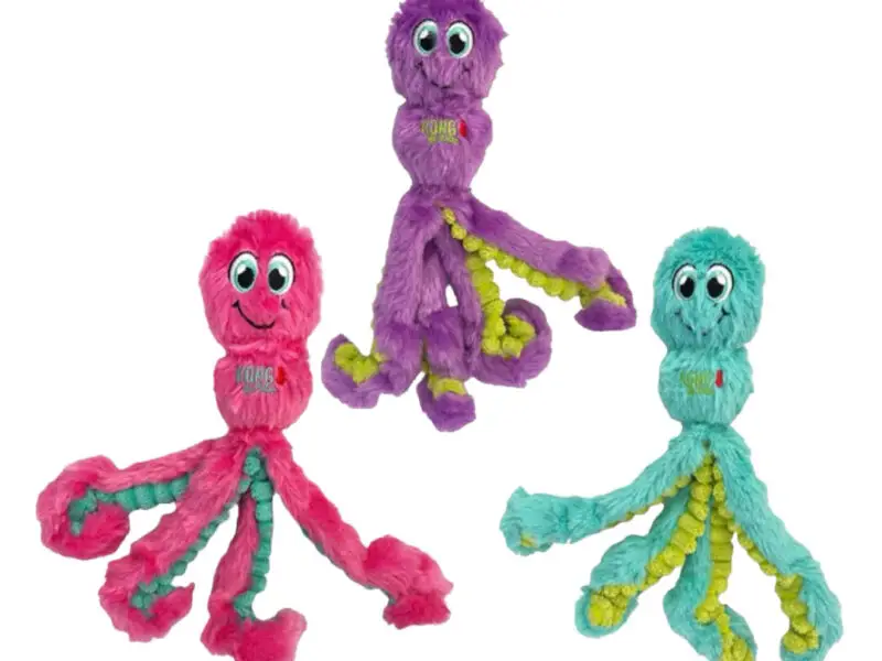 KONG Wubba Blæksprutte Small Hundelegetøj